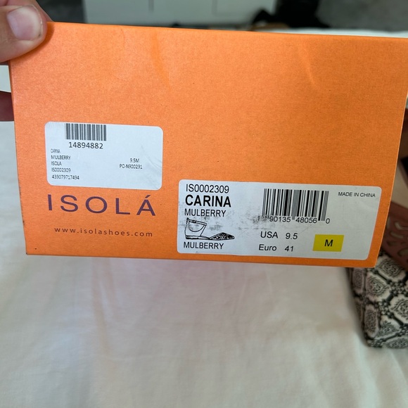 Isola Pink Laser-Cut flats - Picture 5 of 5